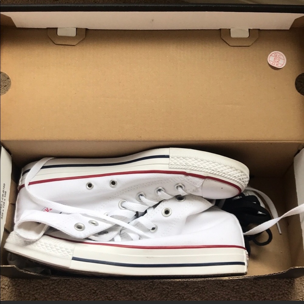 White high top converse